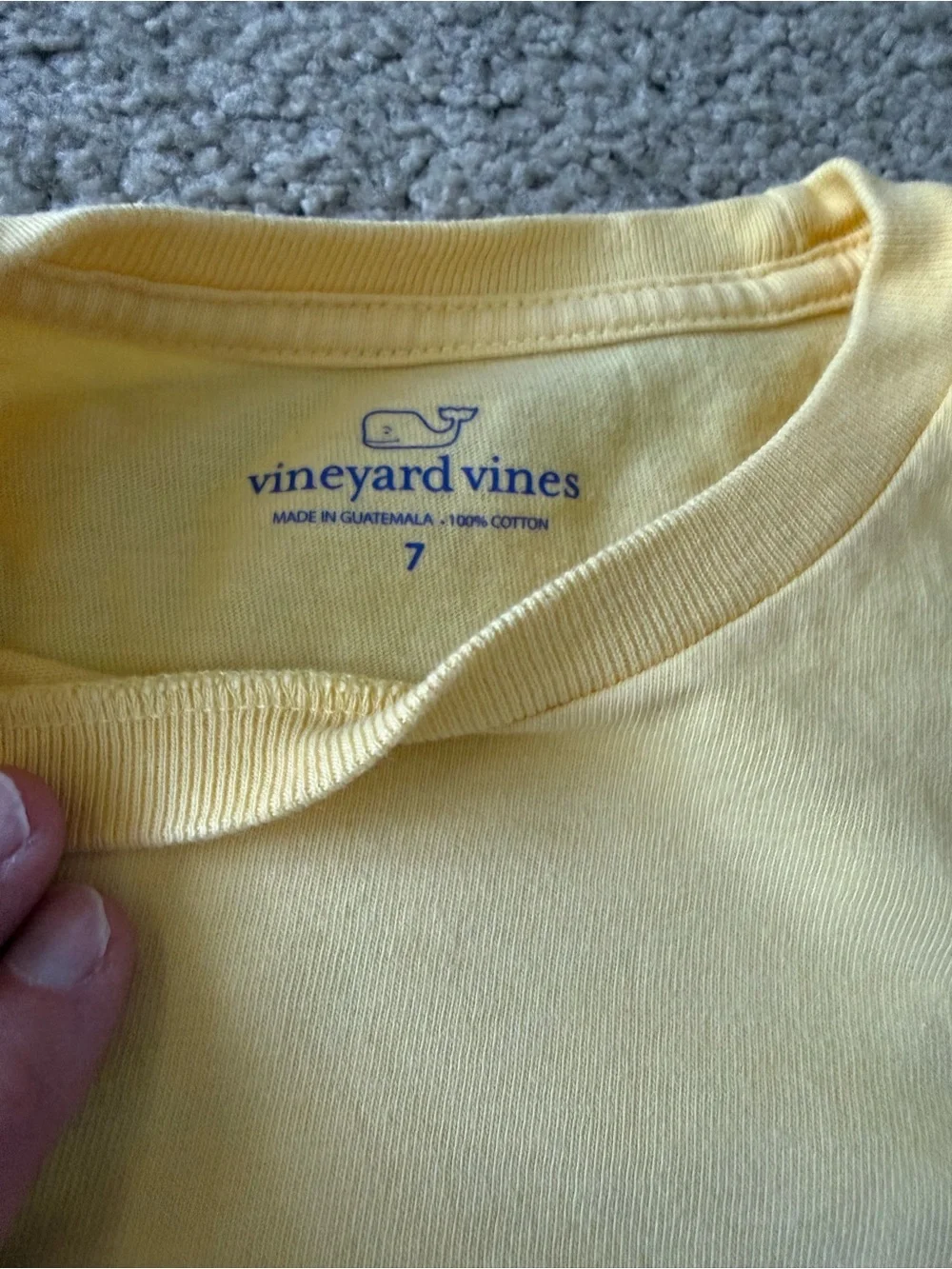 Vineyard Vines pale yellow